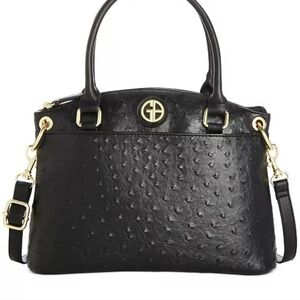 NWT Giani Bernini Ostrich Bag